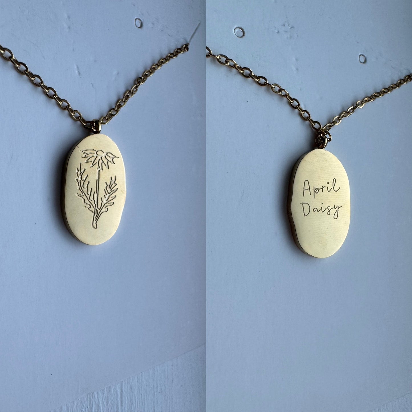 Birth Flower Necklace