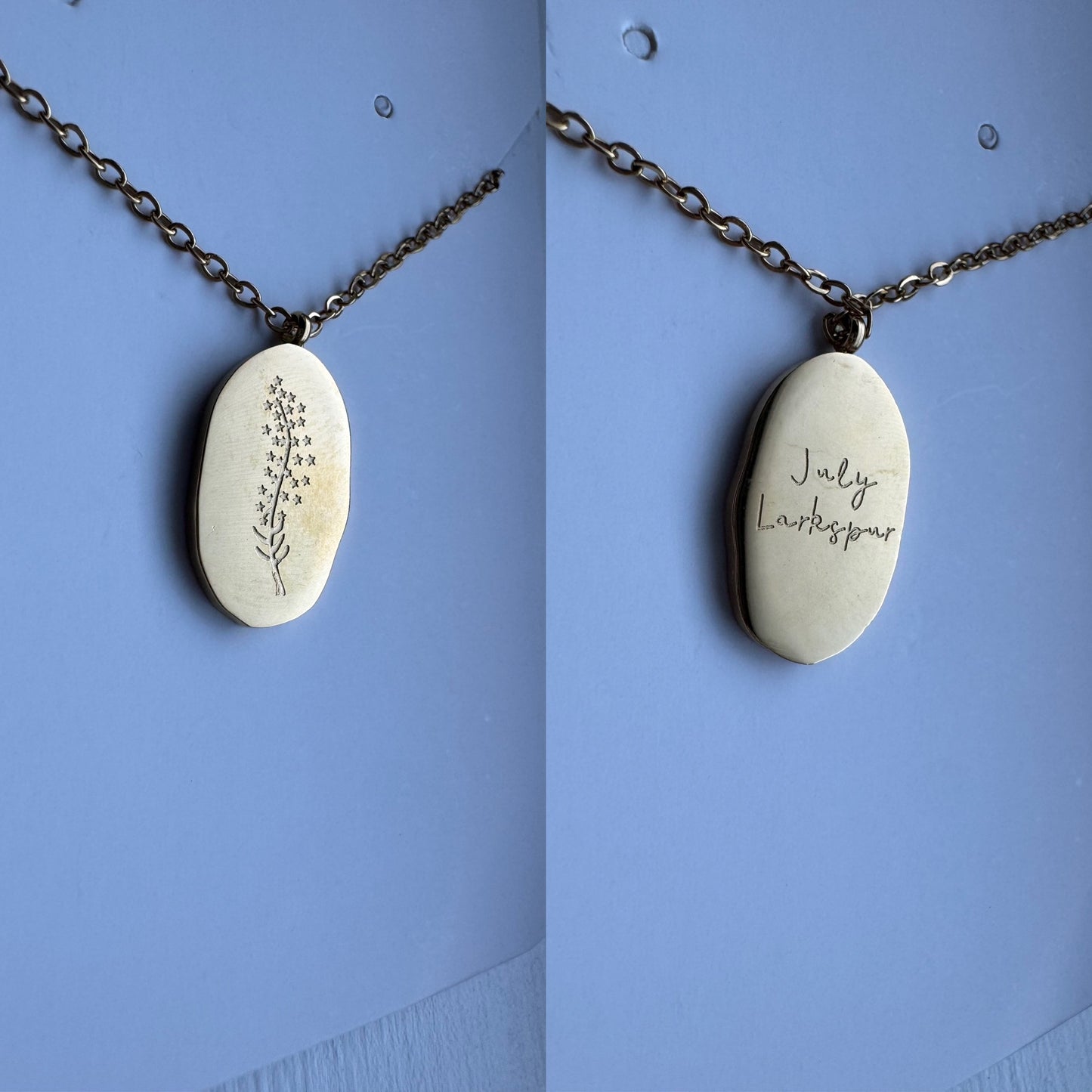 Birth Flower Necklace