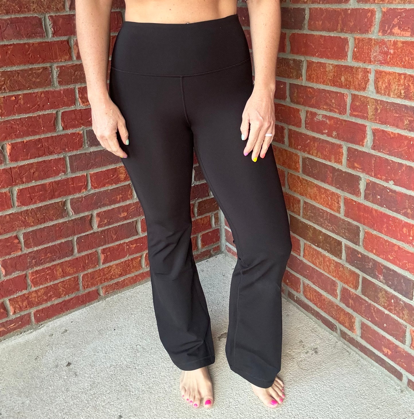 Polarlux Everyday Black Yoga Flares