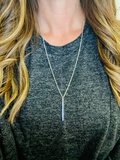 Pillar Bar Necklace